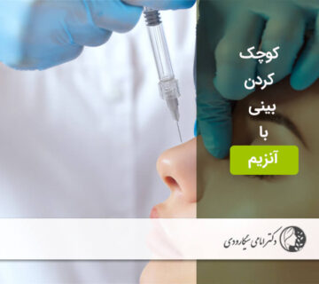 کوچک کردن بینی با آنزیم